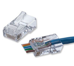 Mynd af Moli Cat5e RJ45 Feedthrough  25 stk.