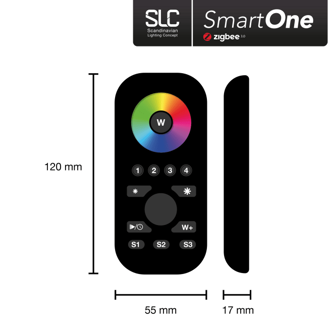 Mynd af Zigbee fjarstýring SmartOne RGBW