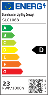 Mynd af Kúpull Plafond L LED 4K 2185lm